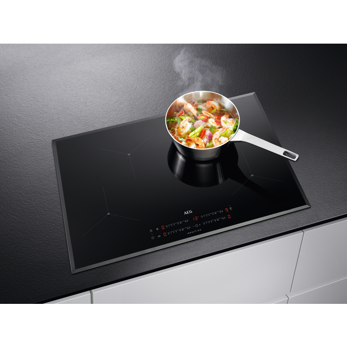 AEG IAE84411FB 7000 table de cuisson à induction - 80cm