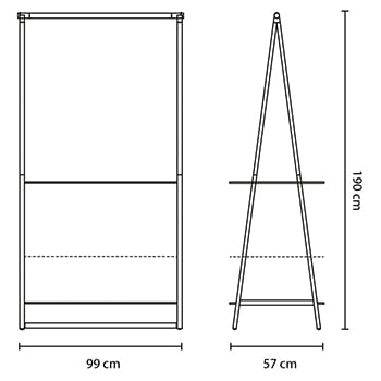 BRABANTIA 118241 portant pour vêtements