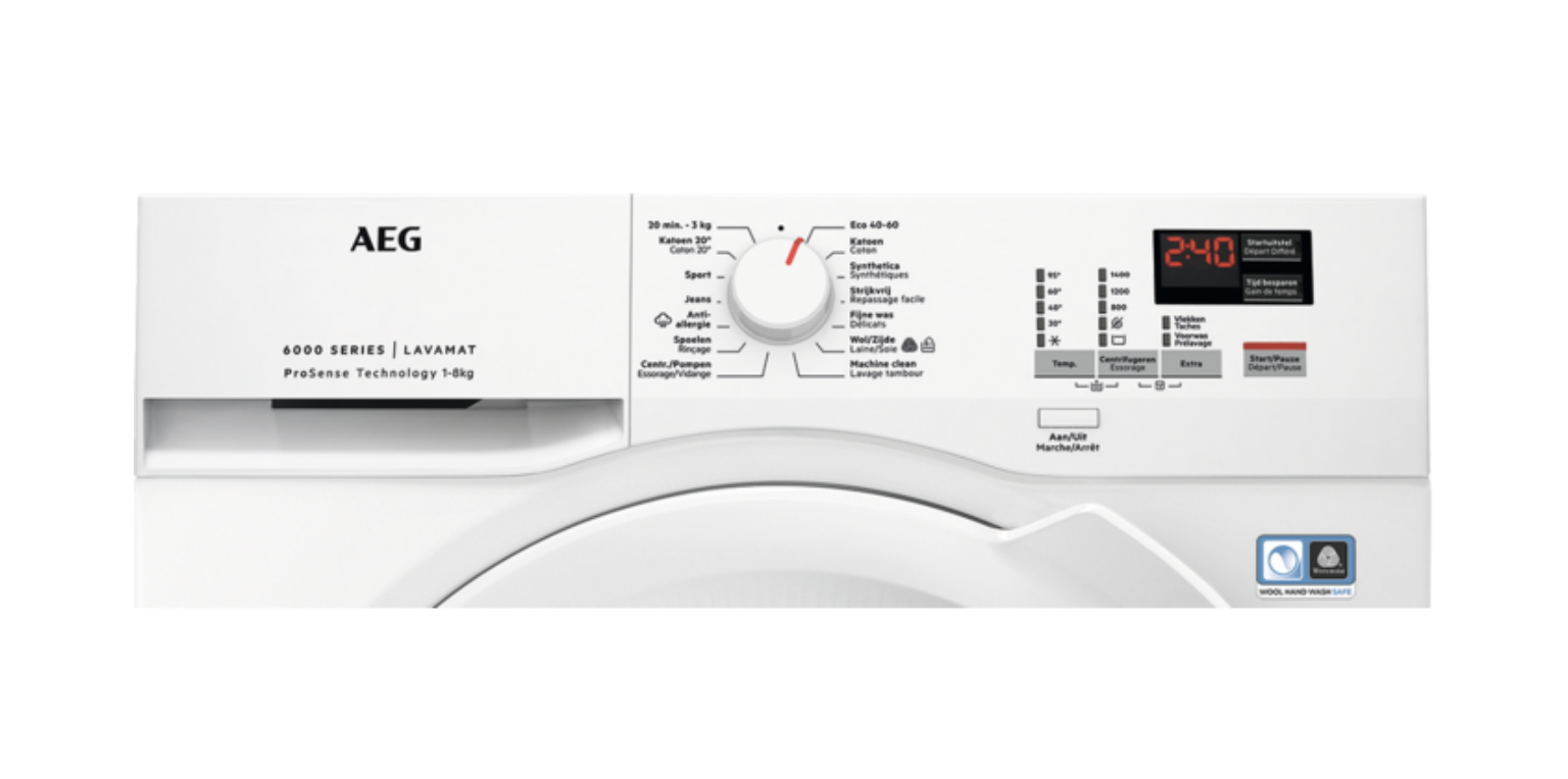 AEG LF61R840 6000 lave-linge