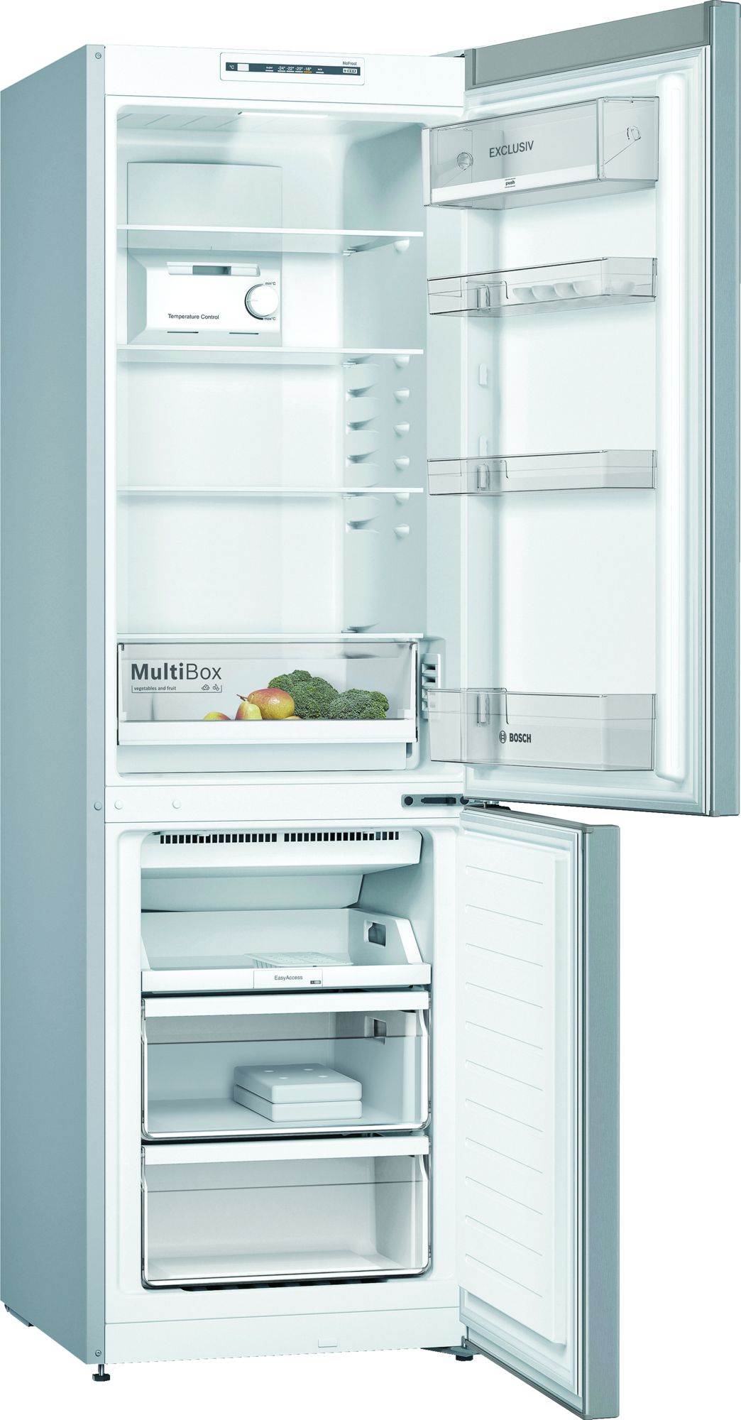 BOSCH KGN36ELEA combiné réfrigérateur-congélateur pose-libre - 186cm