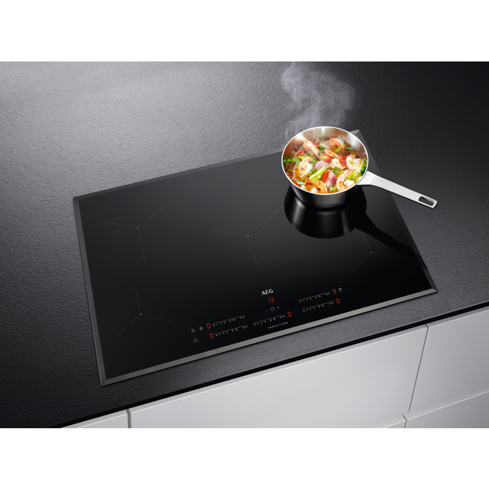 AEG IKE85431FB 3000 table de cuisson à induction - 80cm