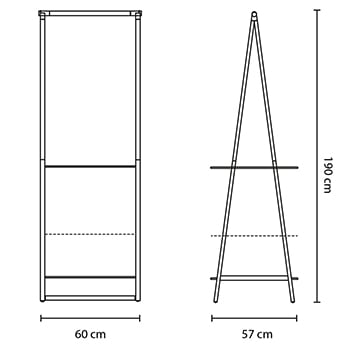 BRABANTIA 118203 portant pour vêtements