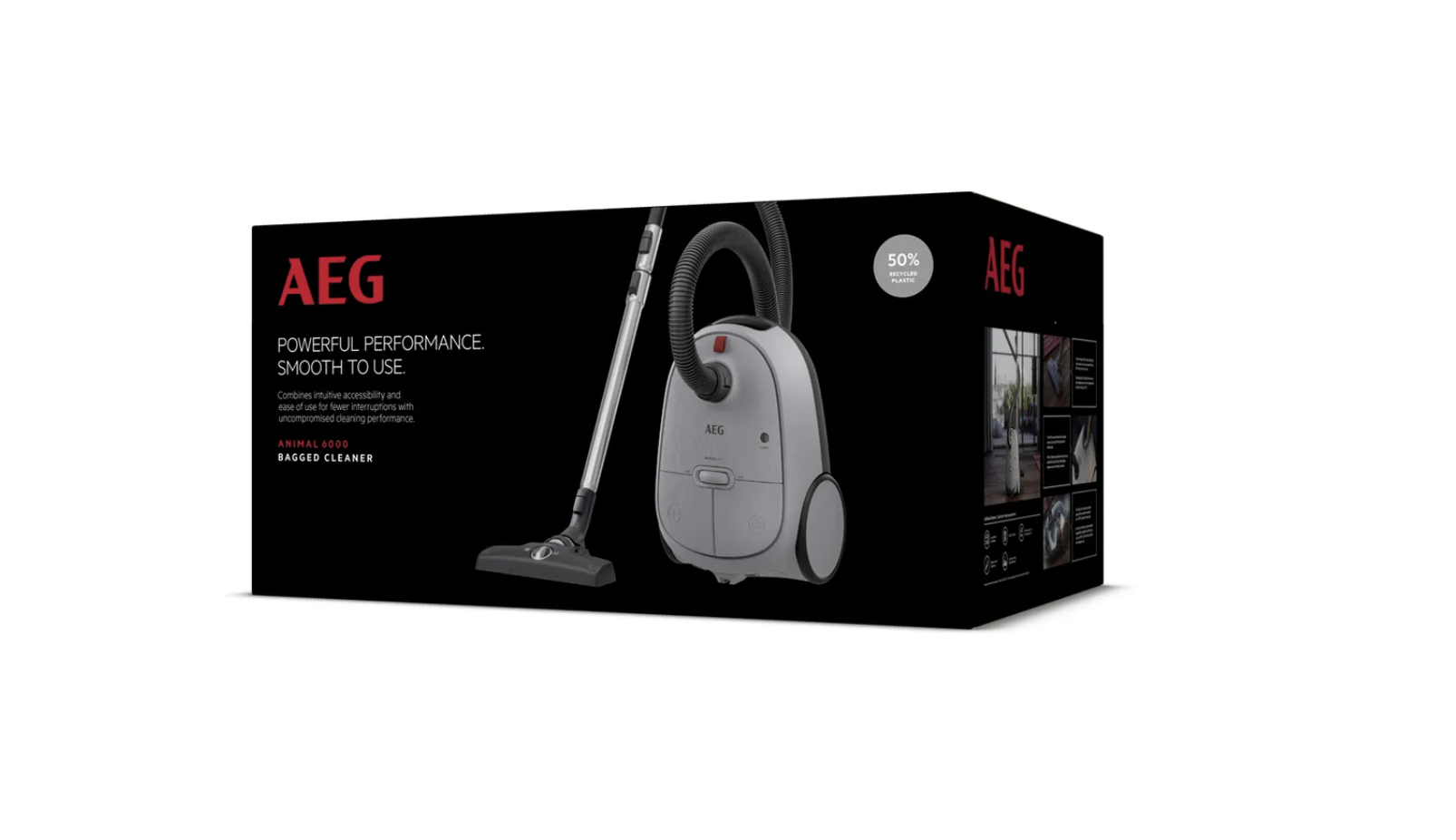 AEG AB61A5UGT ANIMAL 6000 aspirateur avec sac