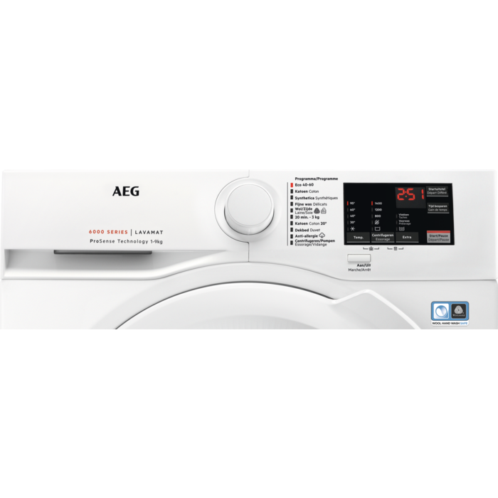 AEG L6FBI94BBW 6000 lave-linge