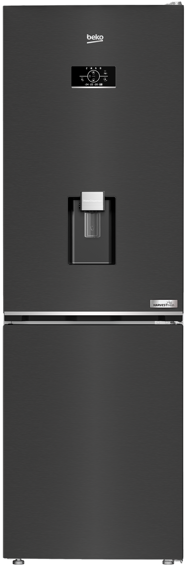BEKO B5RCNA365HDXBR combiné pose-libre réfrigérateur-congélateur - 185cm